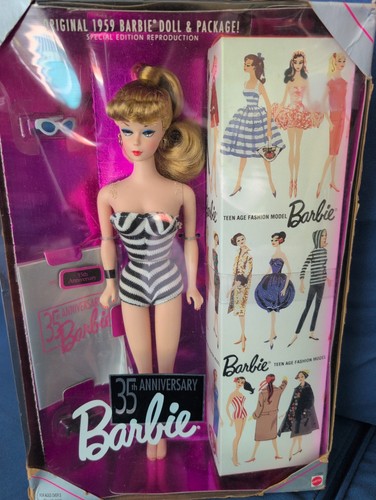 35th anniversary barbie mib - 35th,